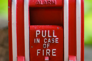 Billede af en alarm